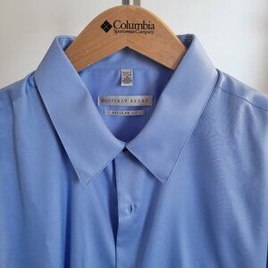 Geoffrey Beene Classic Fit No Iron Men's Button Down Shirt (Neck Size: 18)